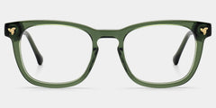 Heather Green Frame Glasses with Square Frame Online | ZEELOOL