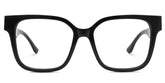 Kerri Oversized Black Square Glasses | Zeelool