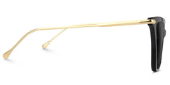 Hilary Butterfly Black Sunglasses | ZEELOOL