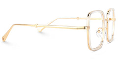 Ozzy Square Clear Glasses | Zeelool Glasses