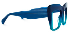 Charmaine Blue-Green Frame Glasses | Zeelool Optical