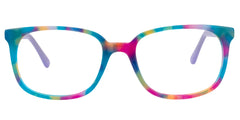 Rectangle Blue Glasses | Zeelool Glasses