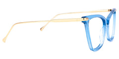 Hilary Butterfly Blue Glasses | Zeelool Glasses