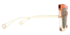 Qatar Square Orange Sunglasses | Zeelool Glasses