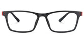 Cheche Rectangle Black Eyeglasses for Women and Men