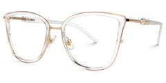 Cateye Marisa Clear Glasses deals -Zeelool Glasses