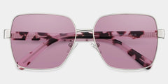 Sahara purple Frame Polarized Sunglasses with square Style Online | ZEELOOL
