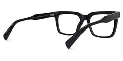 Rectangle Tiarra Black Glasses deals -Zeelool Glasses