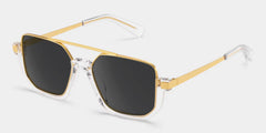 Oromiya Aviator Clear Frame Eyeglasses for Woman| ZEELOOL