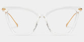 Hilary Butterfly Clear Frame Glasses | Zeelool