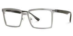 Sharma Rectangle Gold Color Metal Eyeglasses for Men