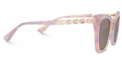 Darlyn Soft Pink Glasses in Cateye Full-Frame | Zeelool