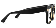 Taylor Square Black Color Frame Glasses for females | Zeelool