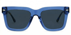 Thick Blue Frame Glasses For Men