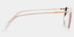 Rodz Square Clear Frame Glasses | Zeelool Optical