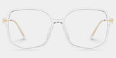 Payton Geometric Clear Eyeglasses | Zeelool Optical