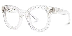 Kahle Cateye Clear Eyeglasses and Clear Frames