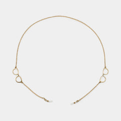 Stylish Gold Eyeglasses Chains