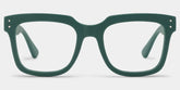 Liizbeett Square Eyeglasses with Dark Green Frames