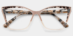 Cateye Adalis Beige Glasses deals -Zeelool Glasses