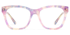 Square Purple Eyeglasses- Mae Acetate Frame Glasses