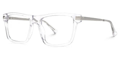 Rectangle Finklea Black Glasses deals -Zeelool Glasses