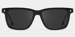 Rectangle Black Eyeglasses- Travis Acetate Frame Glasses