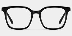 Freya Black Frame Glasses with Square Frame Online | ZEELOOL