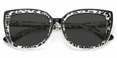 Large Tortoise Shell Eyeglasses Frames With Cat Eye Shape