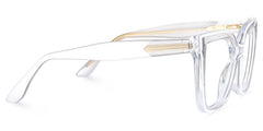 Mirta Square Clear Eyeglasses with TR90 Frame
