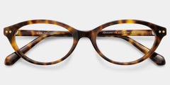 Ashby Tortoise Oval-Frame Glasses | Retro Athleisure