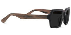 Arthur Geometric Black Sunglasses | Zeelool Glasses