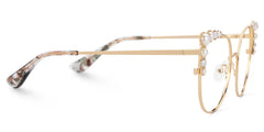 Designer Wallice Glasses in Metal Full-Frame