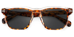 Tr90 Eyeglasses Frames With Rectangle Shape and Tortoise Color