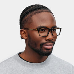 Cozy Dark Gray Frame Glasses with Rectangle Frame Online | ZEELOOL