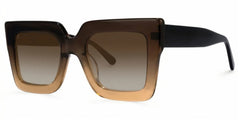 Brandon Brown Square Frame Glasses, Thick Tawny Frames