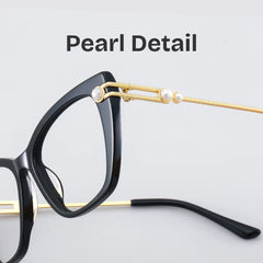 Victor Eyeglasses in Cat eye Black Frame | Zeelool