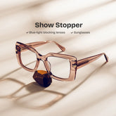 Neon Beige Frame Prescription Glasses with Square Shape | ZEELOOL