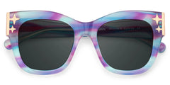 Designer Minfia Eyeglasses Blue Purple Frames Sunglasses