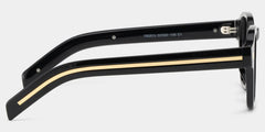 Leilani Black Frame Polarized Sunglasses with rectangle Style Online | ZEELOOL