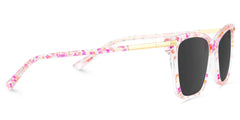 Eliot Rectangle Eyewear with Pink