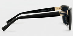 Emery Black Full Rim Geometric Eyeglasses | ZEELOOL