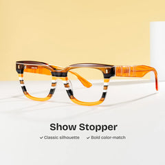 Pride square acetate glasses Online | ZEELOOL