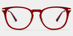 Laura Red Frame Glasses with Square Frame Online | ZEELOOL