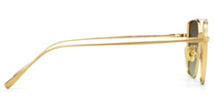 Jensen Eyeglasses in Aviator Gold Frame | Zeelool