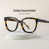Scarlett Tortoise Frame Glasses with Square Frame Online | ZEELOOL