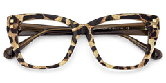 Tessia Leopard Square Glasses Women's Glasses | Zeelool