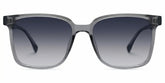 Contreras Square Gray Glasses | Zeelool Glasses