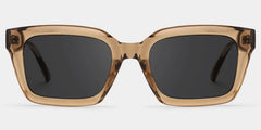Grover Rectangle Sunglasses and Beige Color Frames