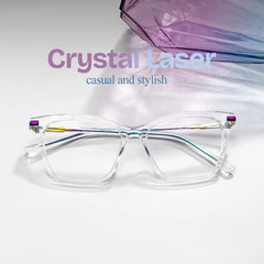 Eliot Rectangle Eyewear with Clears
